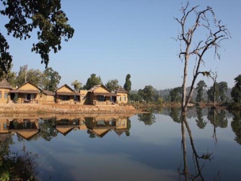 Tiger Lagoon Hotell Bandhavgarh National Park Exteriör bild